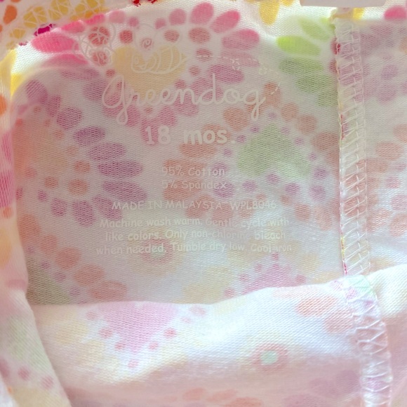 Greendog Girls Multicolored Leggings - Picture 3 of 5